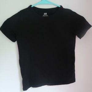 Boys Black Tee Shirt
